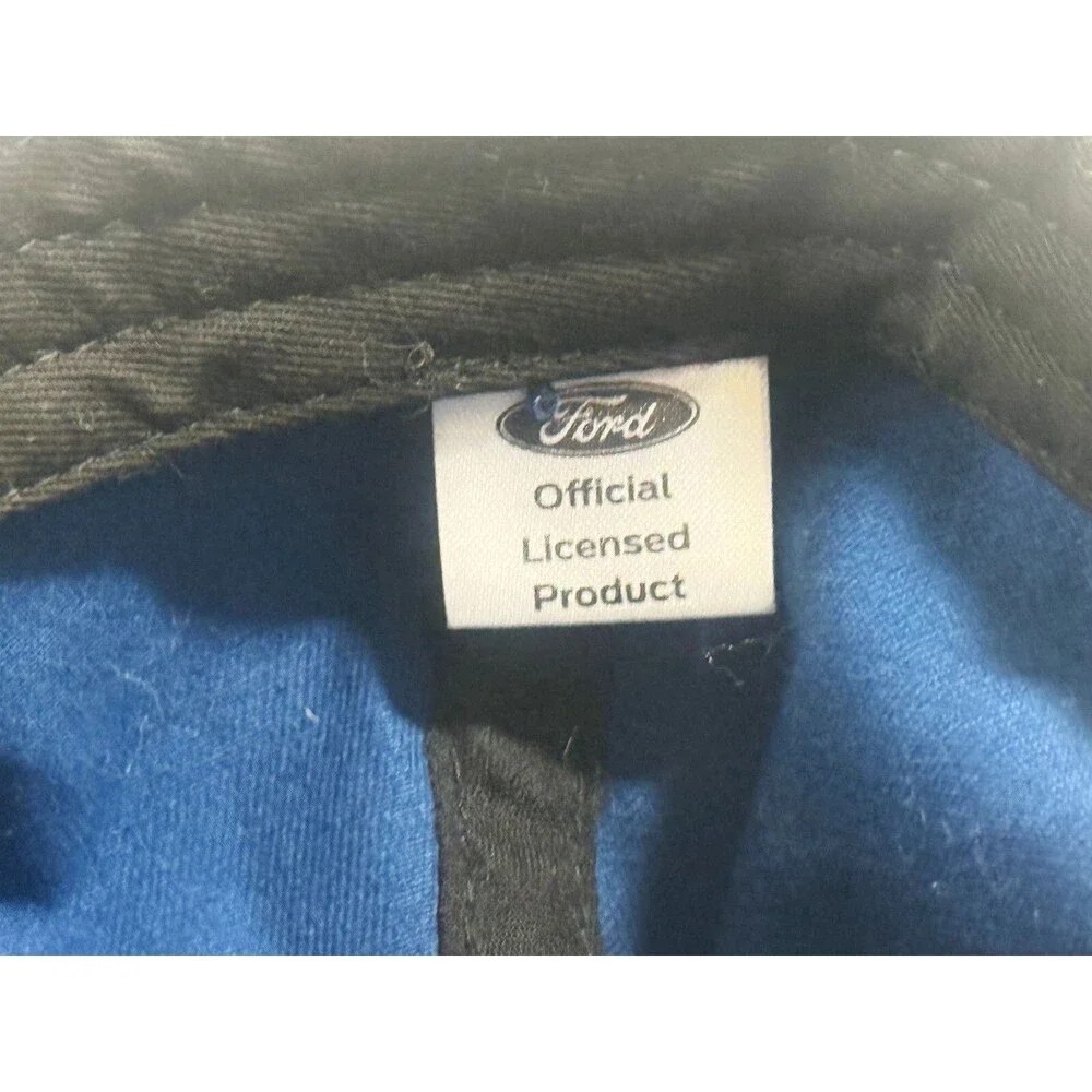 Ford Mustang Since 1964‎ Snapback Hat Official Blue Baseball Cap Embroidered